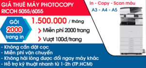 CHO THUÊ MÁY PHOTOCOPY